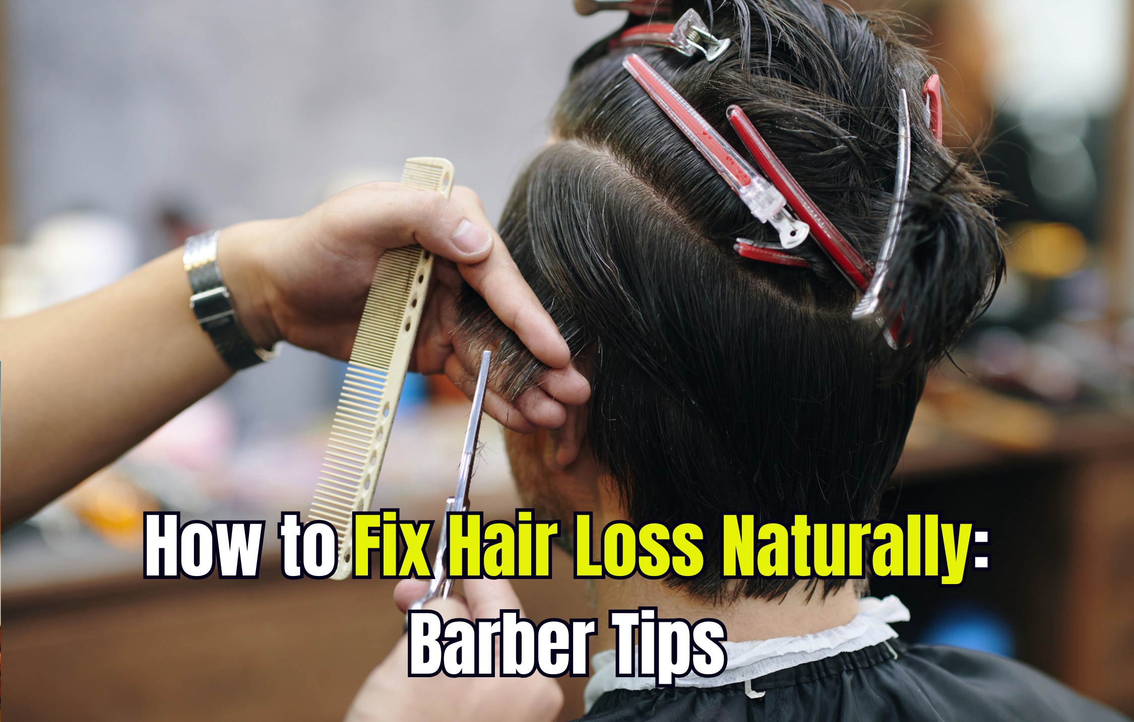 How to Fix Hair Loss Naturally: Barber Tips