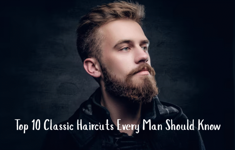 Top 10 Classic Haircuts Every Man Should Know