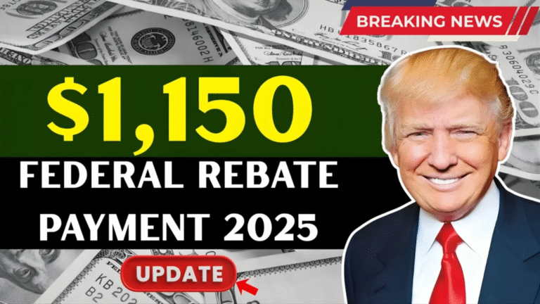 $1,150 2025 Federal Rebate: Who Qualifies, Payment Dates & How to Get Yours