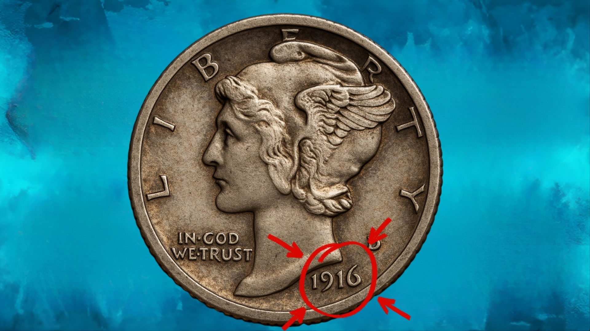 1916-D Mercury Dime: The Tiny Coin That Can Turn You Rich Overnight