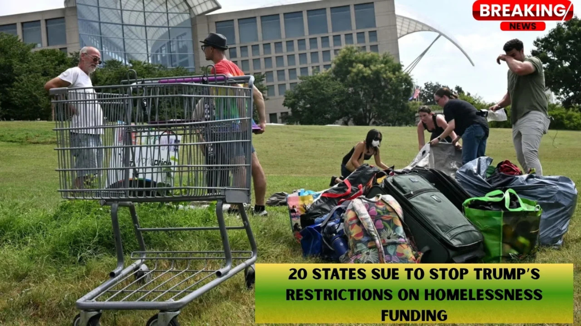 20 States Challenge Trump’s Restrictions on Homeless Aid Funding