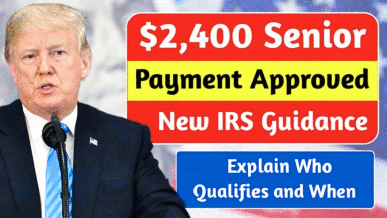 $2,400 IRS Senior Deduction: Eligibility Rules, Dates & Easy Steps