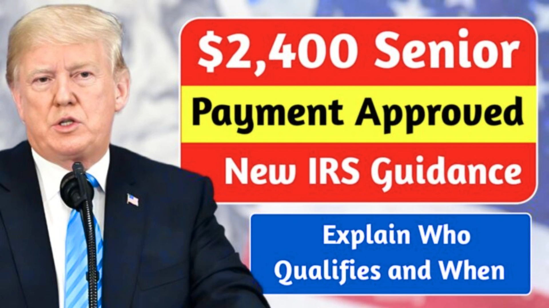 $2,400 IRS Senior Deduction: Eligibility Rules, Dates & Easy Steps