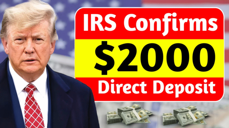 IRS $2,000 Direct Deposit Payments Confirmed for November 2025 – Eligibility, Schedule & Full Guide