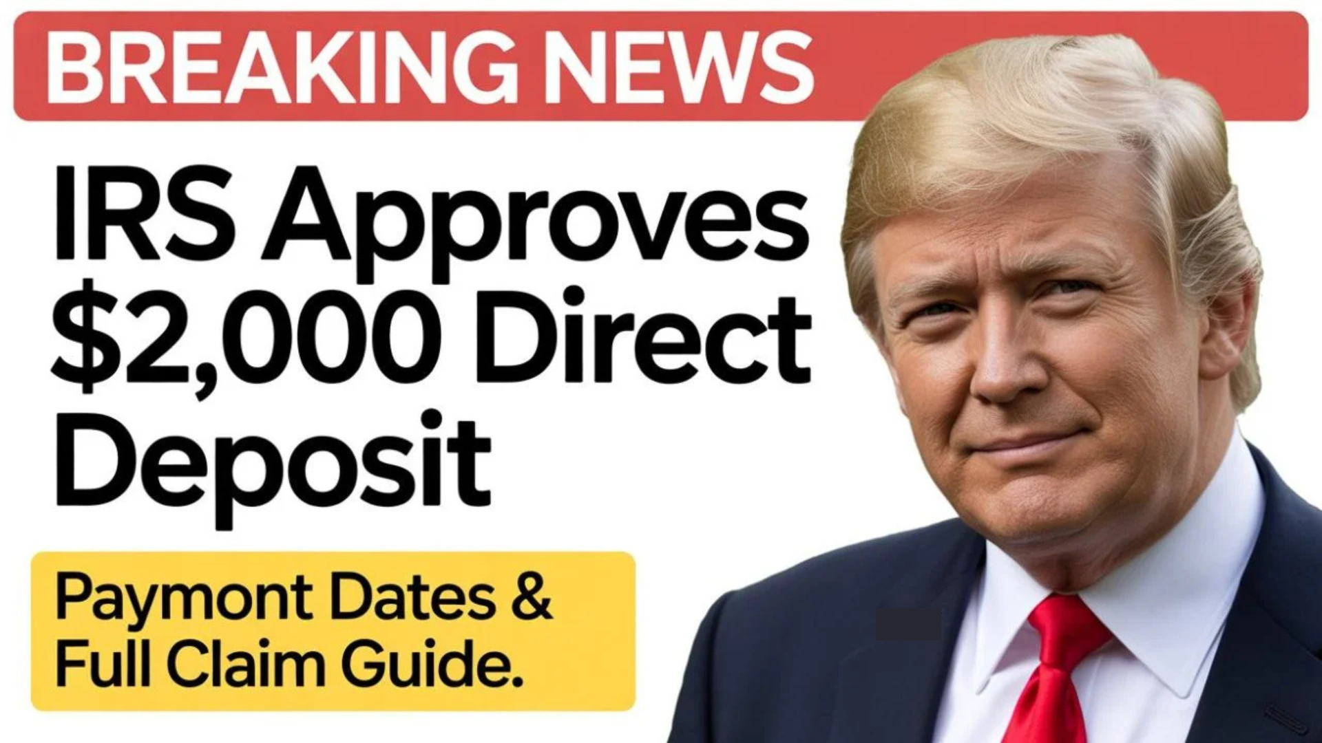 IRS Approves $2,000 November 2025 Deposit: Rules, Dates & How to Claim Yours