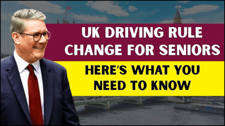 New UK Driving Rule for Seniors Starts Nov 2025 – Essential Guide & Impacts