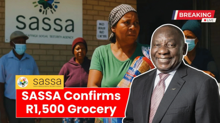 R1,500 SASSA Food Aid Update: Eligibility, Dates & How to Claim Fast
