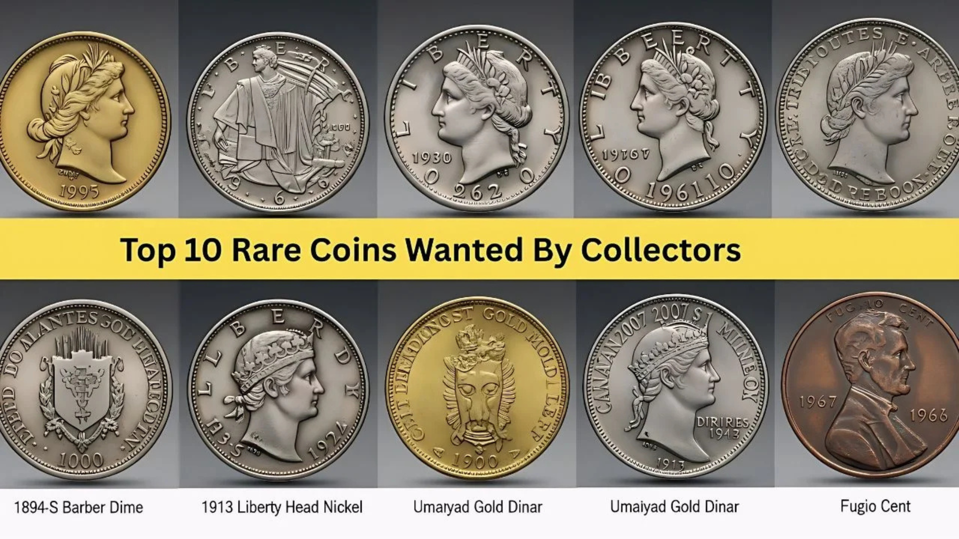 Top 10 Rare Coins That Are Every Collector’s Ultimate Dream List