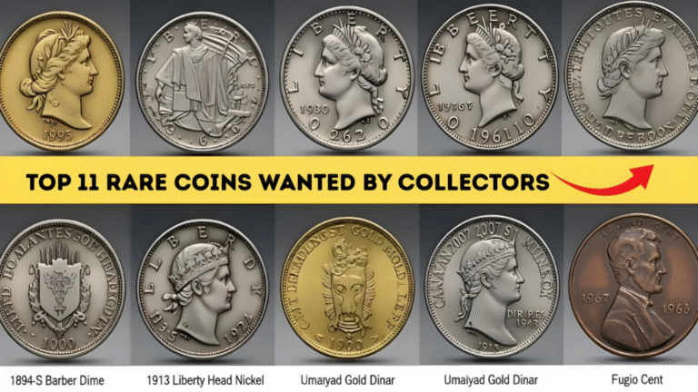 Top 11 Most Wanted Rare Coins by Collectors in 2025