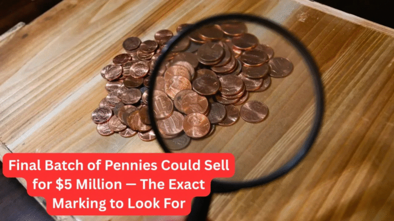 Treasury Halts Pennies After $85M Loss — Last Batch's Secret Marking Revealed