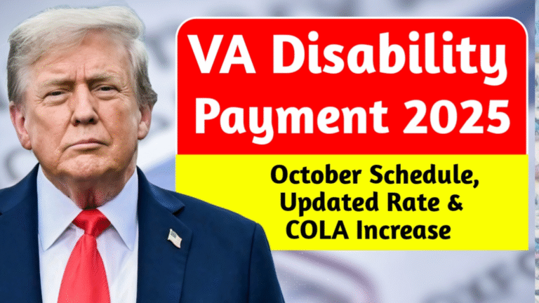 VA Disability Pay 2025: Full October Schedule, New Rates & COLA Details Revealed