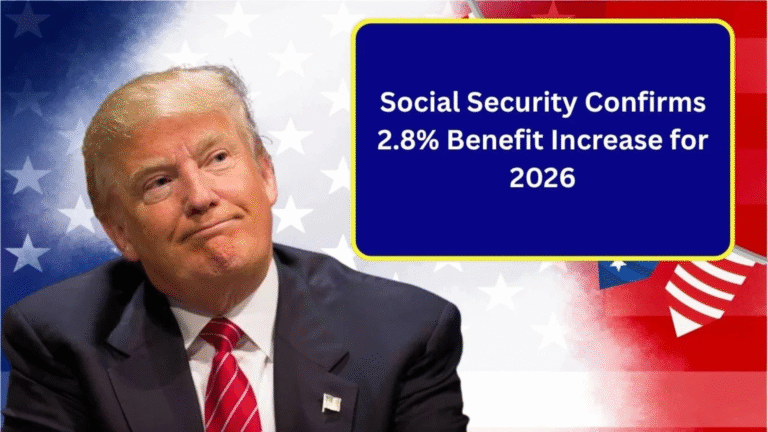 Social Security Locks in 2.8% COLA for 2026 — Plus IRS $4,200 Refund Expansion Details