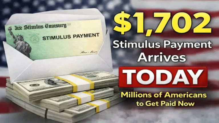 $1702 Stimulus Payment Arrives Today? Real Fact Check on Recipients