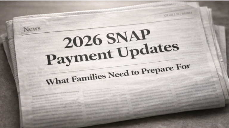 2026 SNAP Payment Updates: What Families Must Prepare For Now