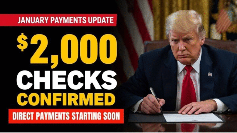 CONFIRMED: $2,000 Stimulus & Tariff Rebates Coming in January — Seniors Get Ready Now