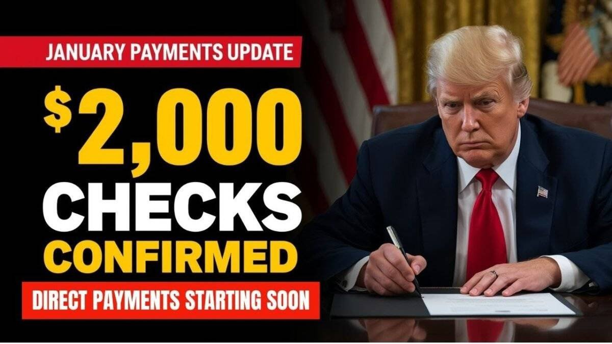 CONFIRMED: $2,000 Stimulus & Tariff Rebates Coming in January — Seniors Get Ready Now