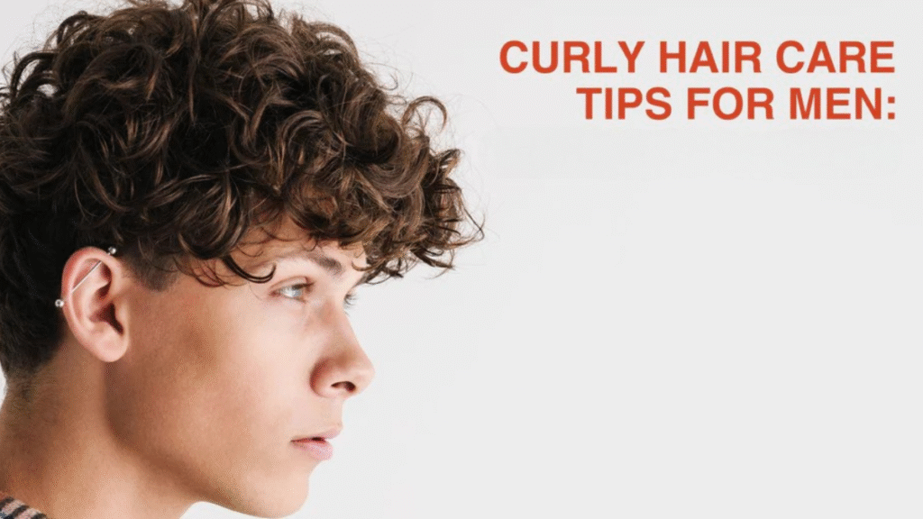 Daily Hair Care Routine for Men with Curly Hair Made Simple