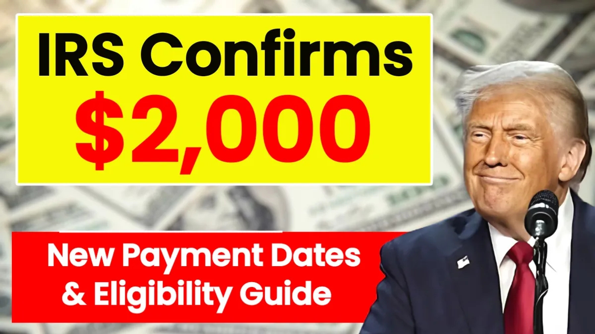 IRS Confirms $2,000 Direct Deposit January 2026 – Full Payment Dates & Eligibility Details