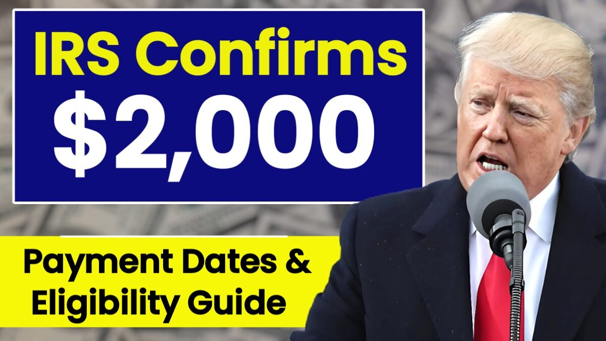 IRS Confirms $2,000 Direct Deposit January 2026 – Latest Dates and Who Qualifies