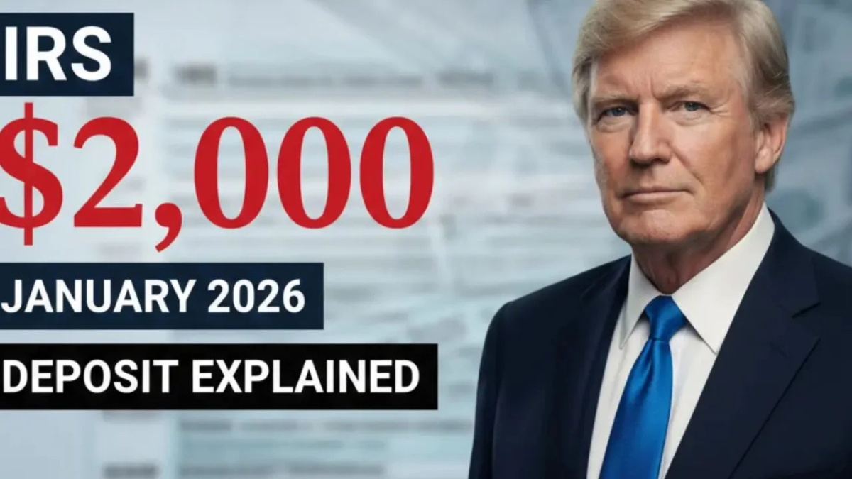 IRS Update Explained: $2,000 Direct Deposit in January 2026 – Latest Details