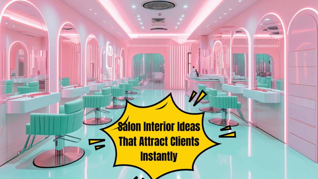 Salon Interior Ideas That Attract Clients Instantly
