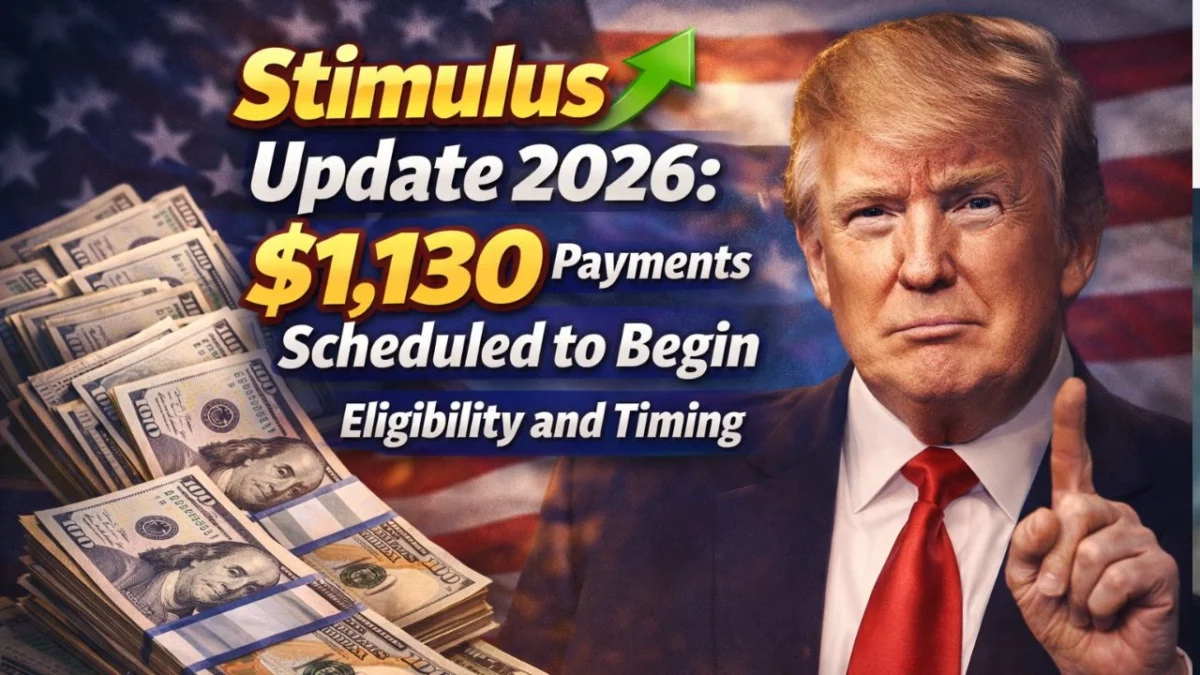 Stimulus Update 2026: $1,130 Payments Scheduled to Start, Eligibility and Dates