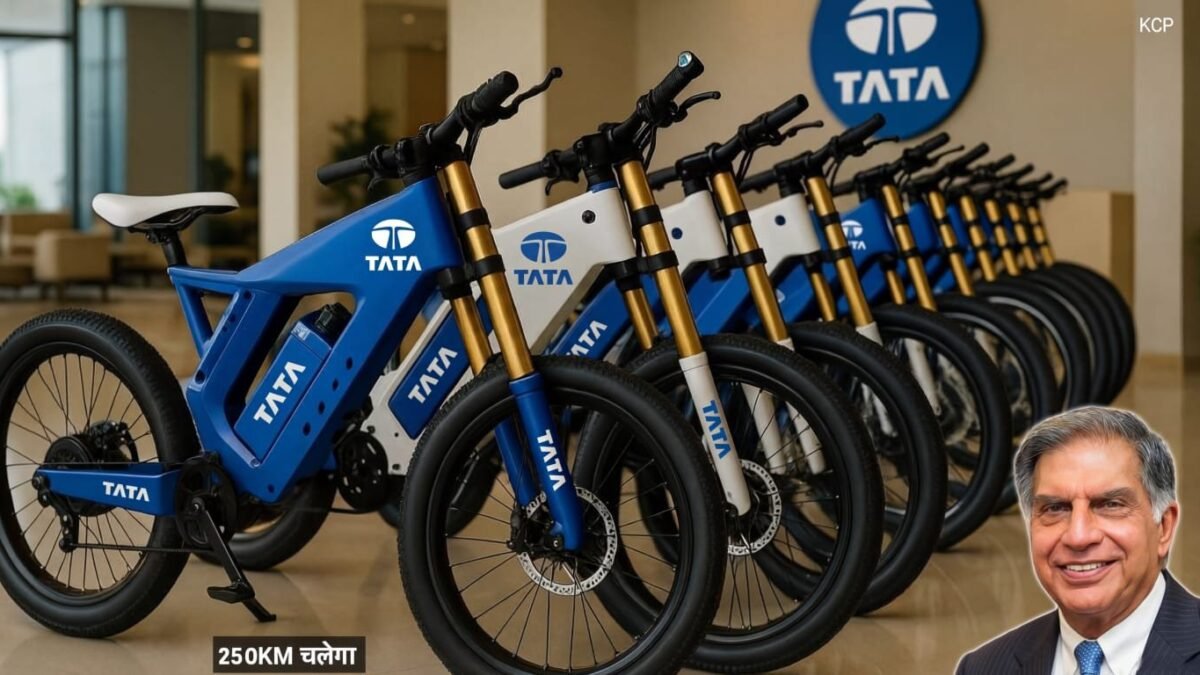 TATA Electric Cycle Launched: 250Km Range for Only ₹4,499